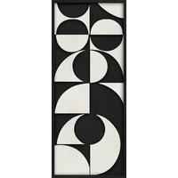 OBRAZ PRZESTRZENNY DANCE BLACK - czarny, Basics, drewno (40/100/2,5cm)