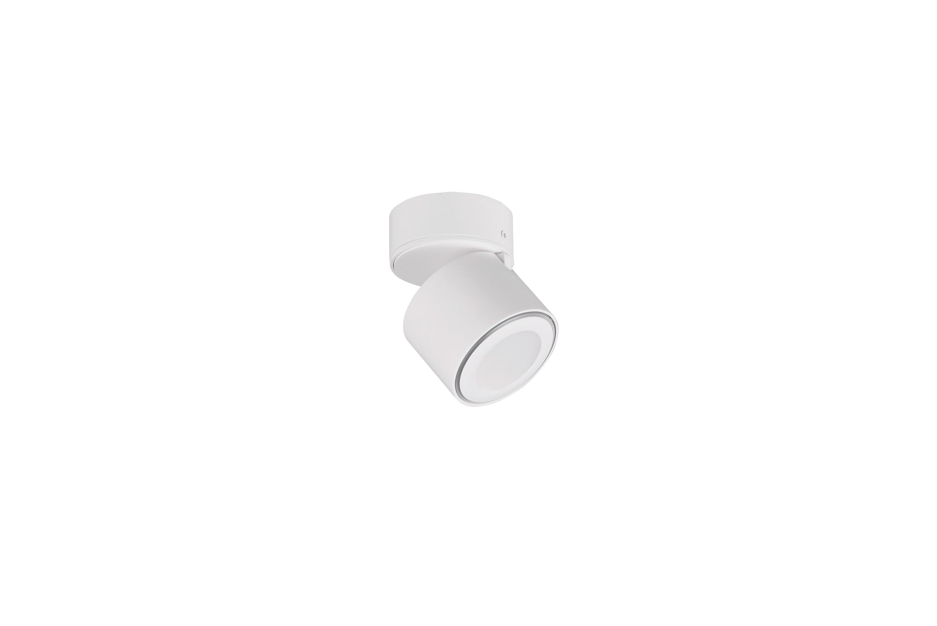 LED-Strahler Taurus Weiß max. 5 Watt - Weiß, Basics, Metall (8,7/10,9cm) - Trio Leuchten