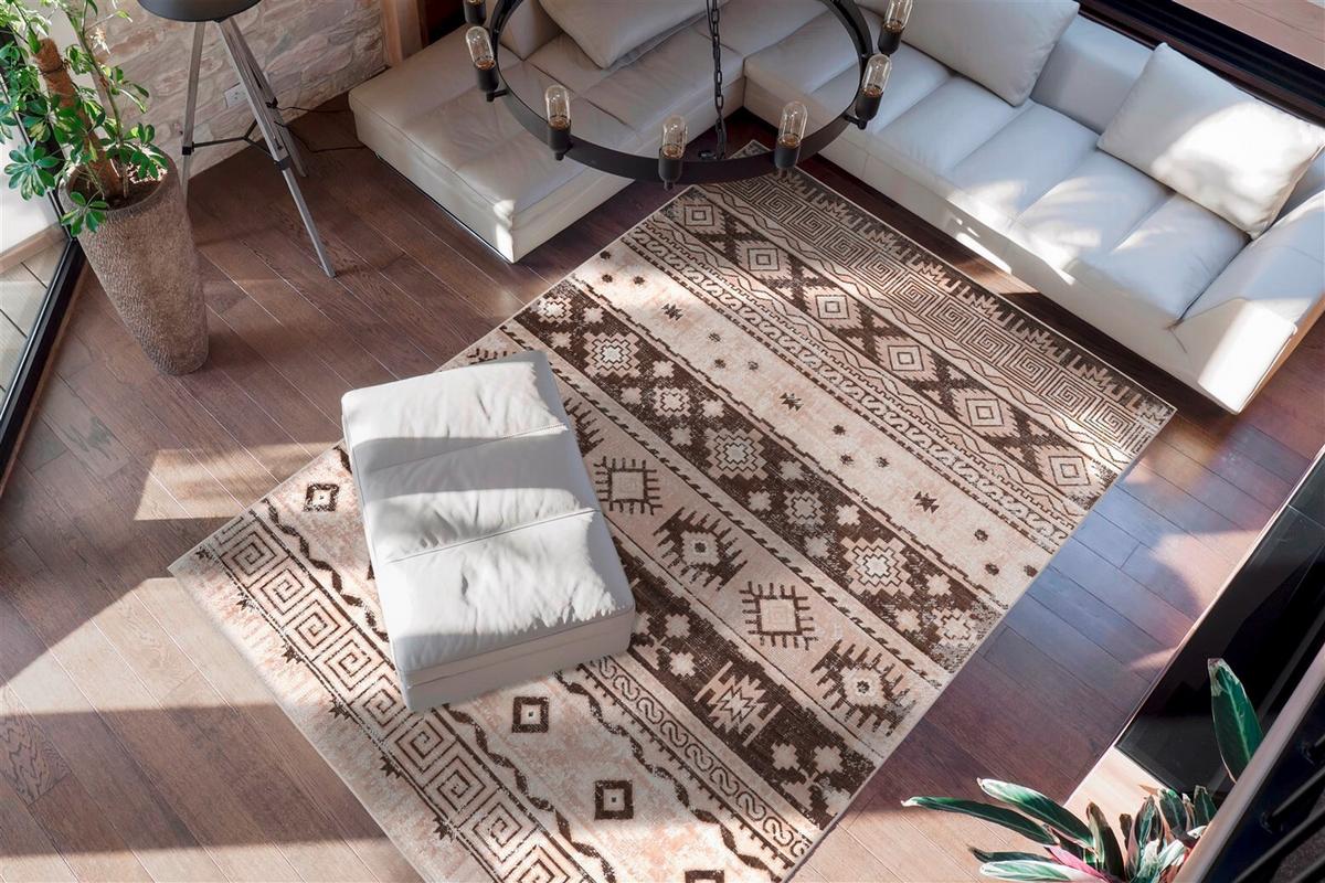 FLACHWEBETEPPICH ARIYA 325 TAUPE 200CM X 290CM - Taupe, Design, Textil (200/290cm) - Kayoom