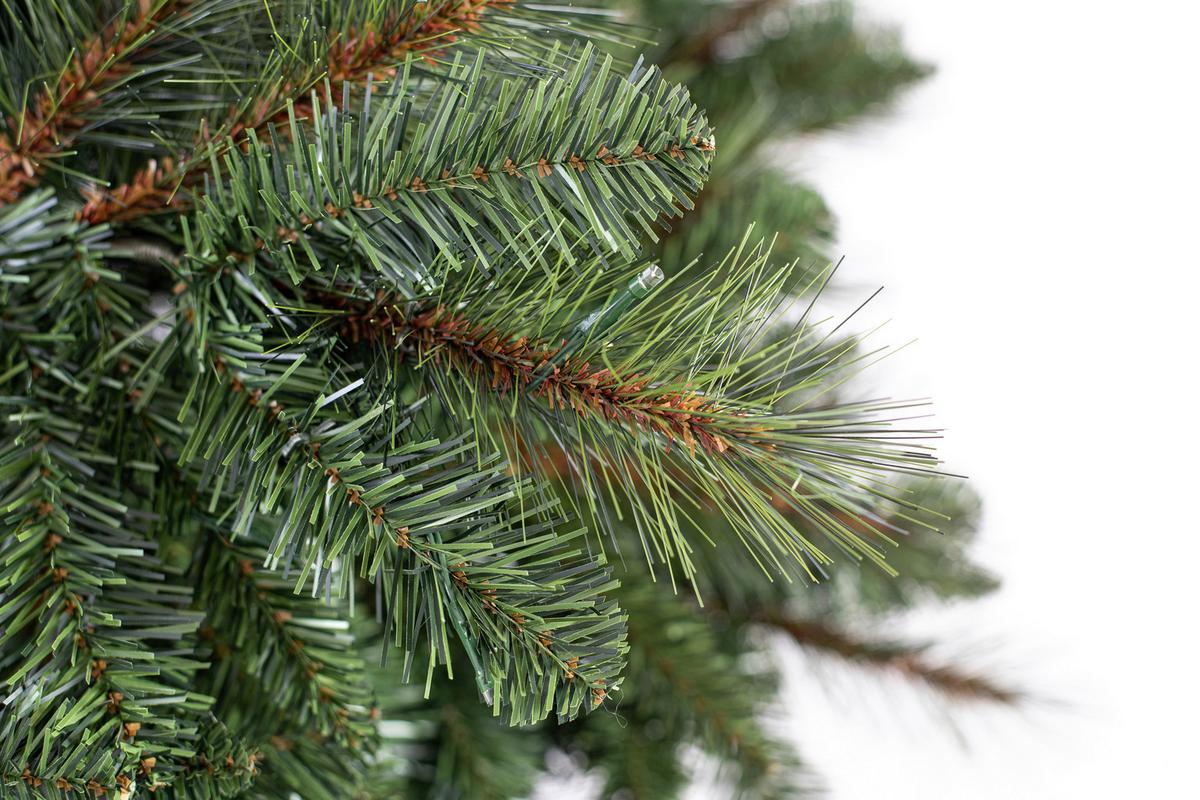 Weihnachtsbaum Mesa Grün H: ca. 180cm - Grün, Basics, Kunststoff (180cm)