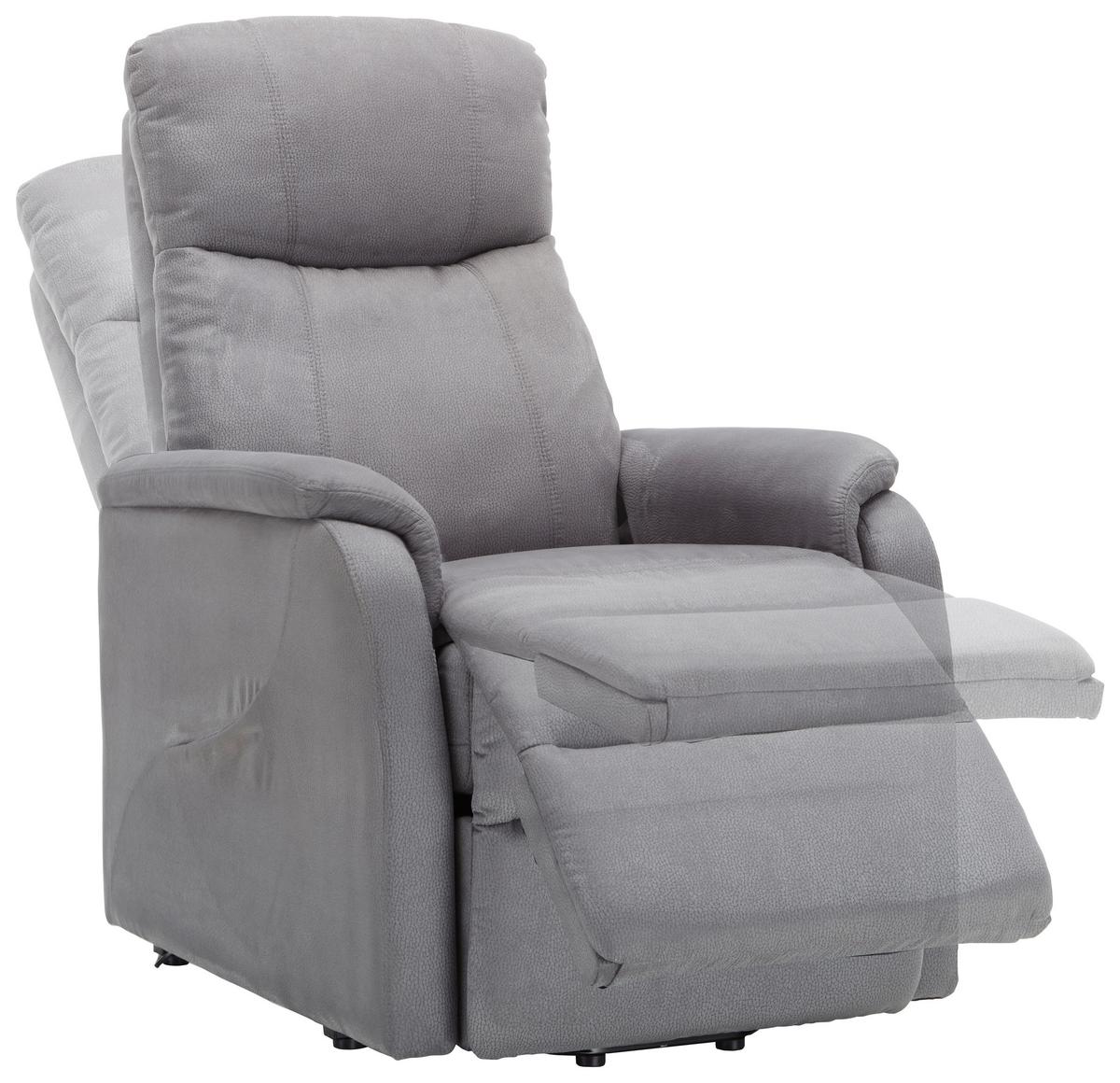 Relax Fotel Johnsy - szürke, Konventionell, műanyag/textil (73/110/94cm) - Mömax