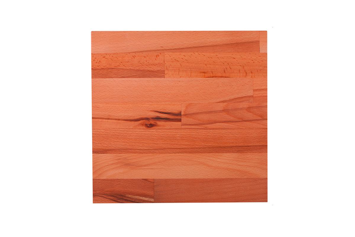 Hocker Marco ca. 30x30x40 cm Holz geölt - Kernbuche, Basics, Holz (30/40/30cm) - Gardenson