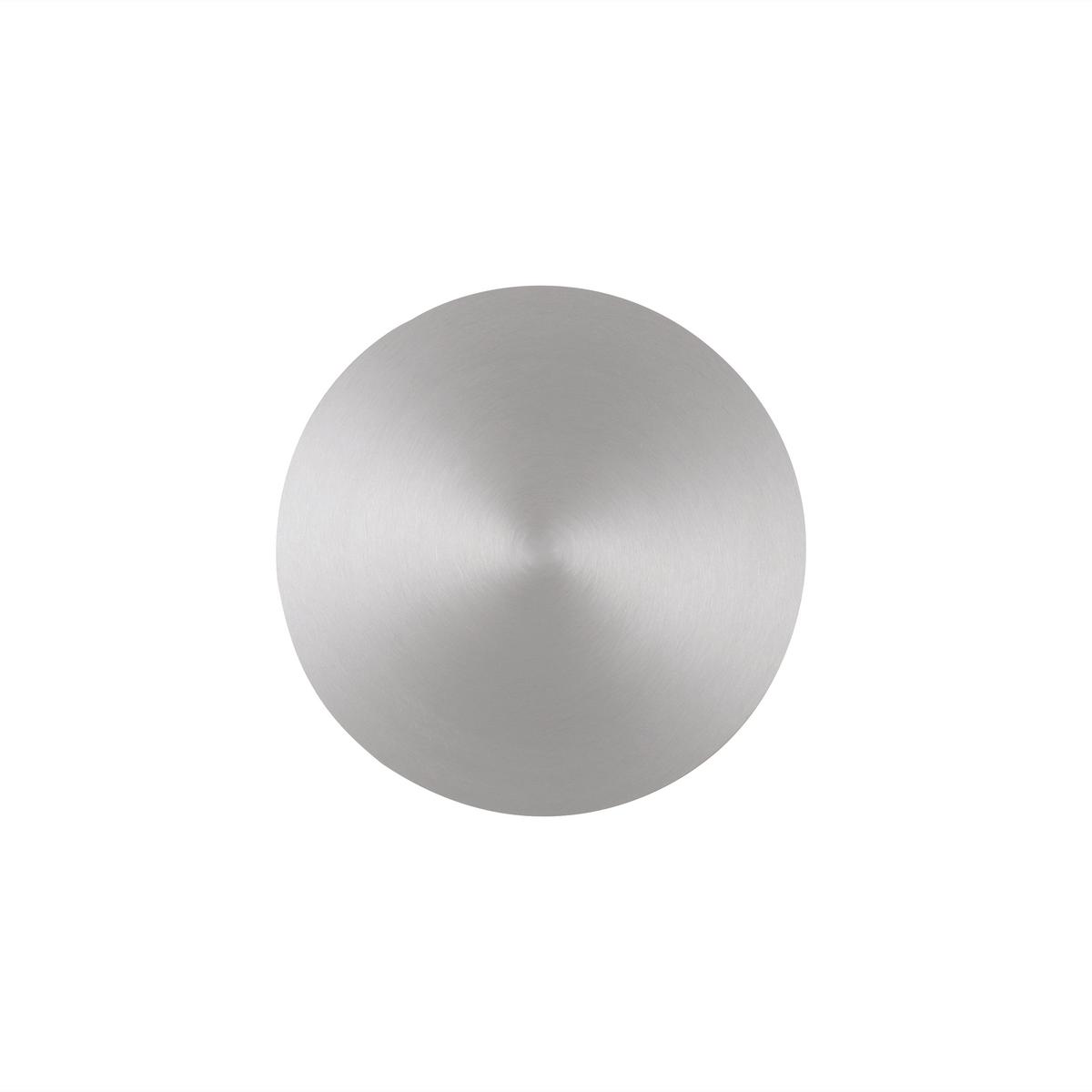 KINKIET AKUMULATOROWY 8153-95 AKKU PUNTUA - kolor aluminiowy, Design, tworzywo sztuczne/metal (25/6,5cm) - Paul Neuhaus