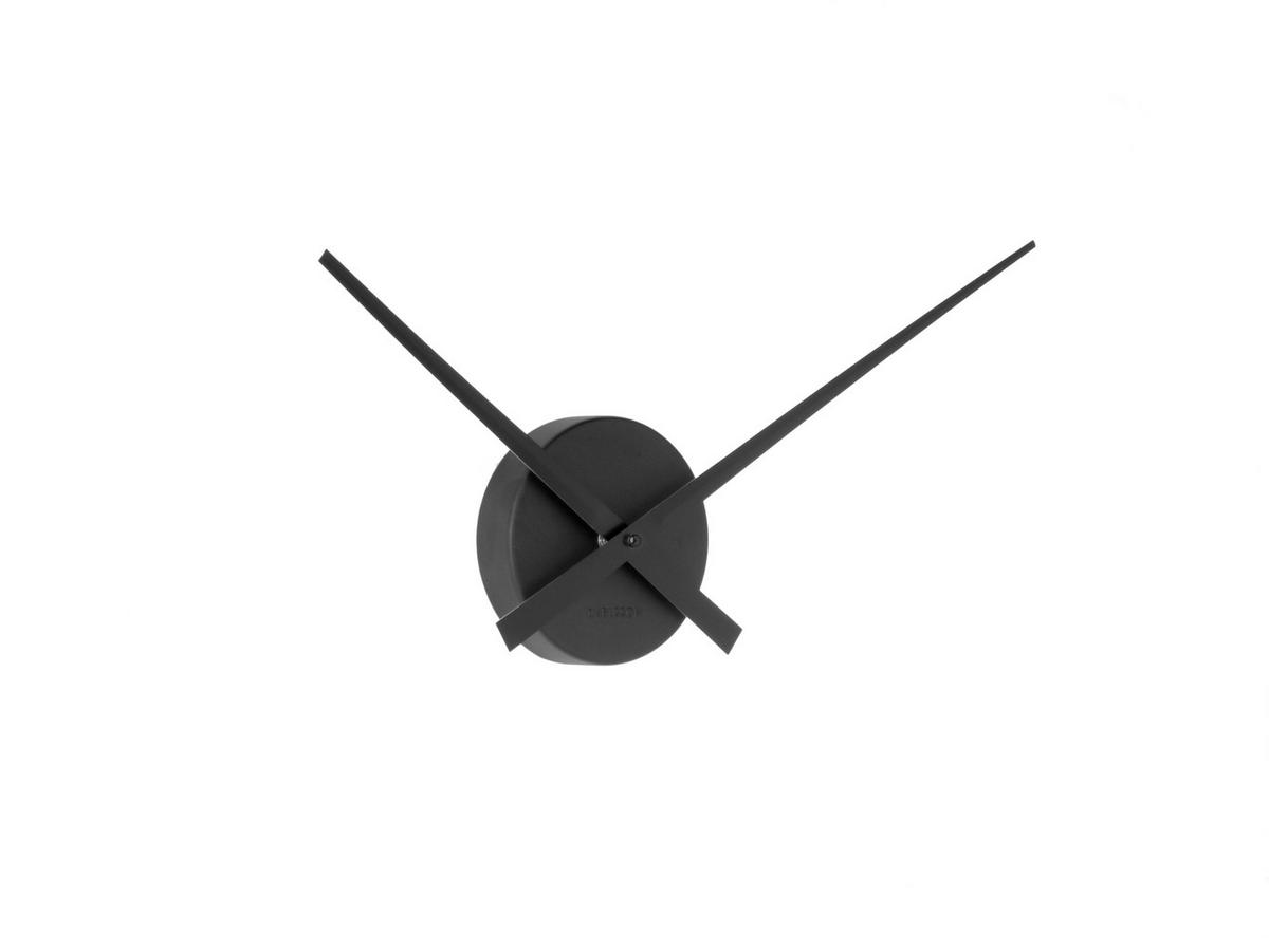 ZEGAR ŚCIENNY WALL CLOCK LITTLE BIG TIME - czarny, Basics, metal (44/44/5cm) - Karlsson