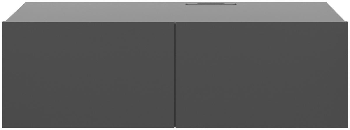 KOMODA NISKA NEWNIQ - antracytowy, Design, materiał drewnopochodny (120/36,7/45cm) - Hom`in