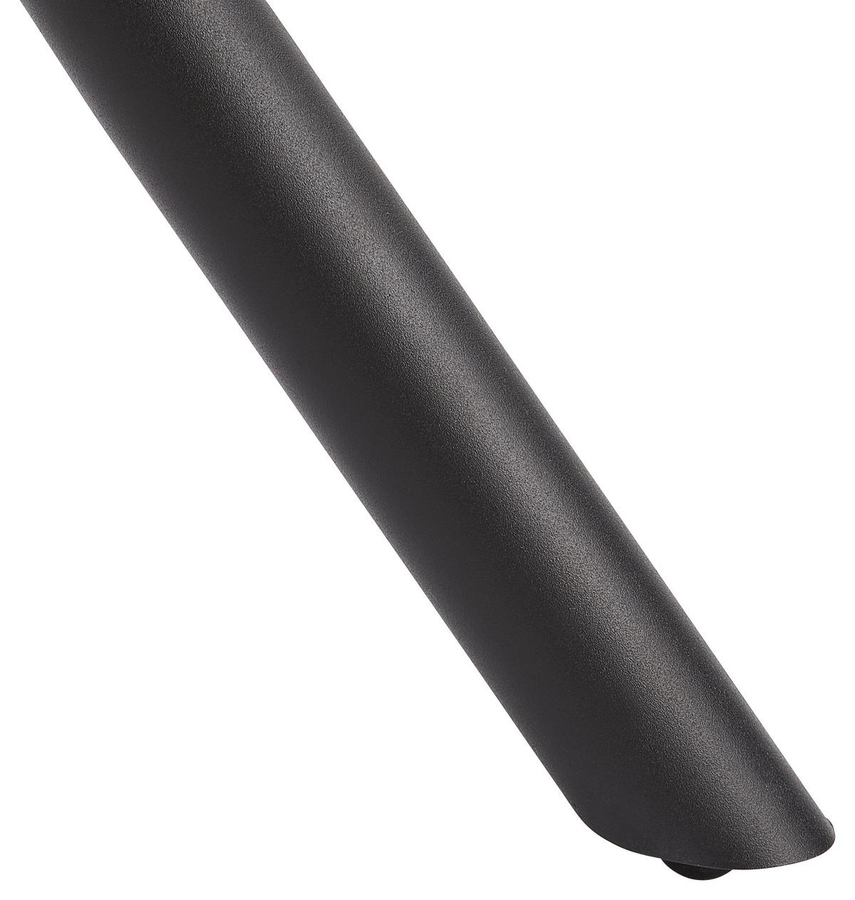 KRZESŁO Z PODŁOKIETNIKAMI ANNA - czarny/taupe, Modern, metal/tkanina (61/86/62cm) - Livetastic