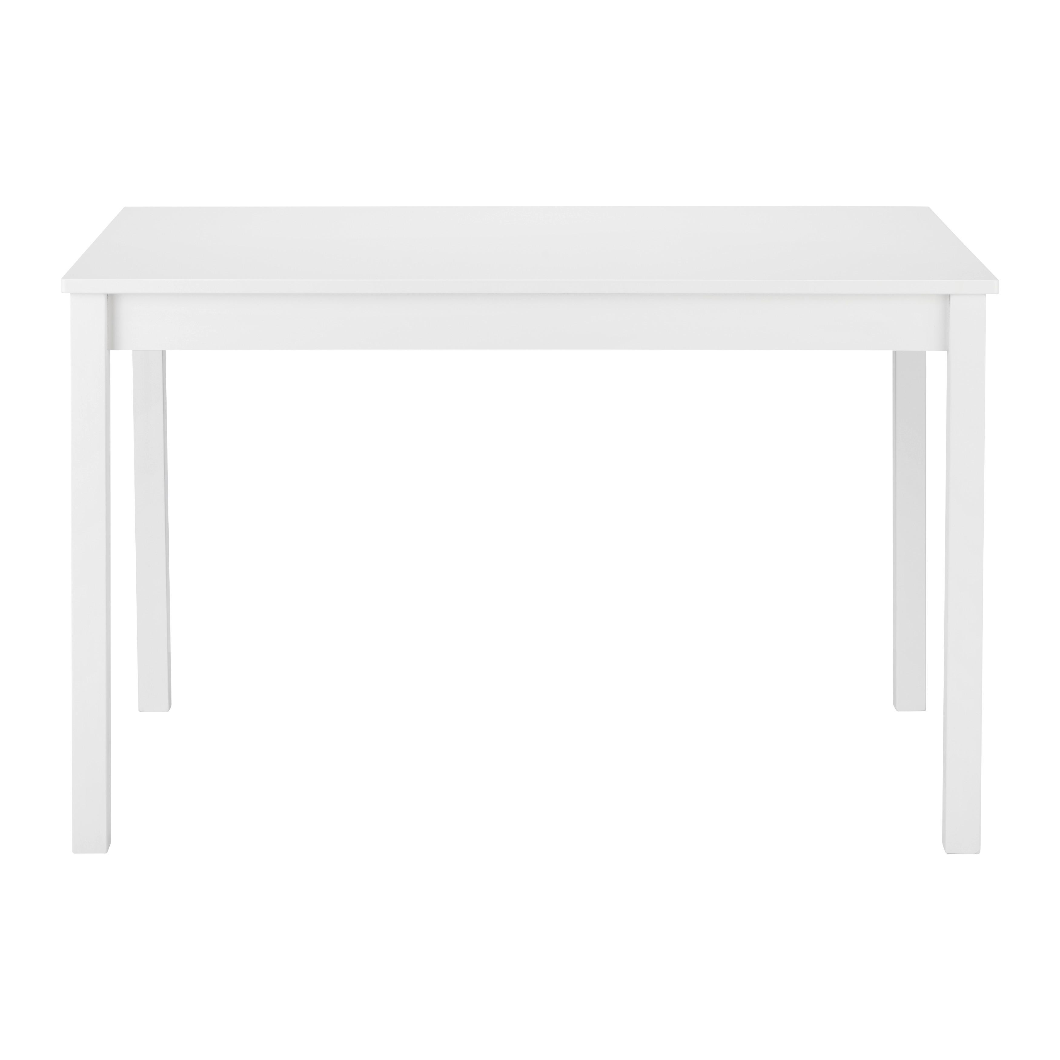 MATGRUPP AMIRA - vit, Modern, trä (118/43/75/40.5/73/86cm) - Bessagi Home