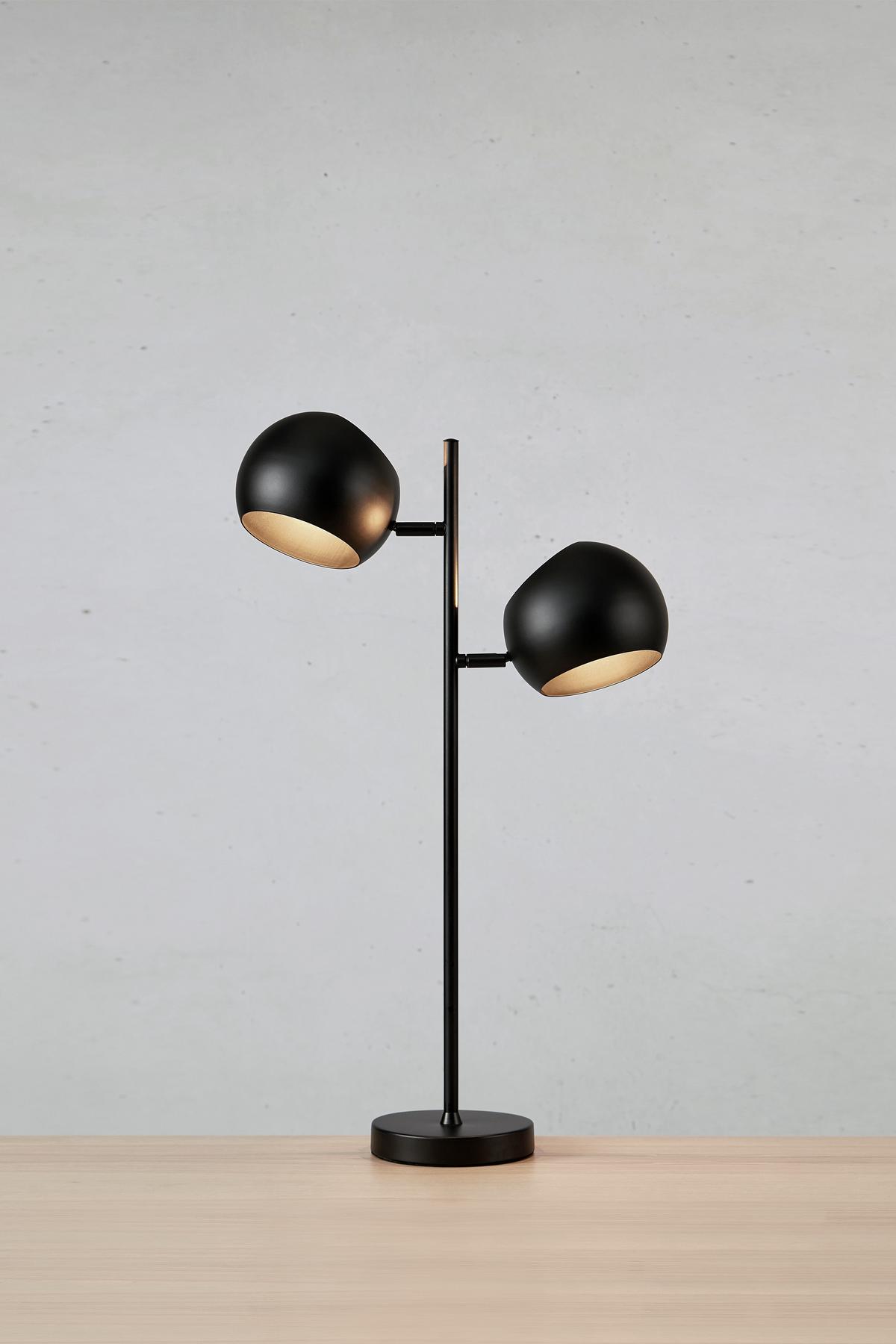 Tischleuchte Edgar max. 40 Watt - Schwarz, Basics, Metall (15/40/65cm) - Markslöjd