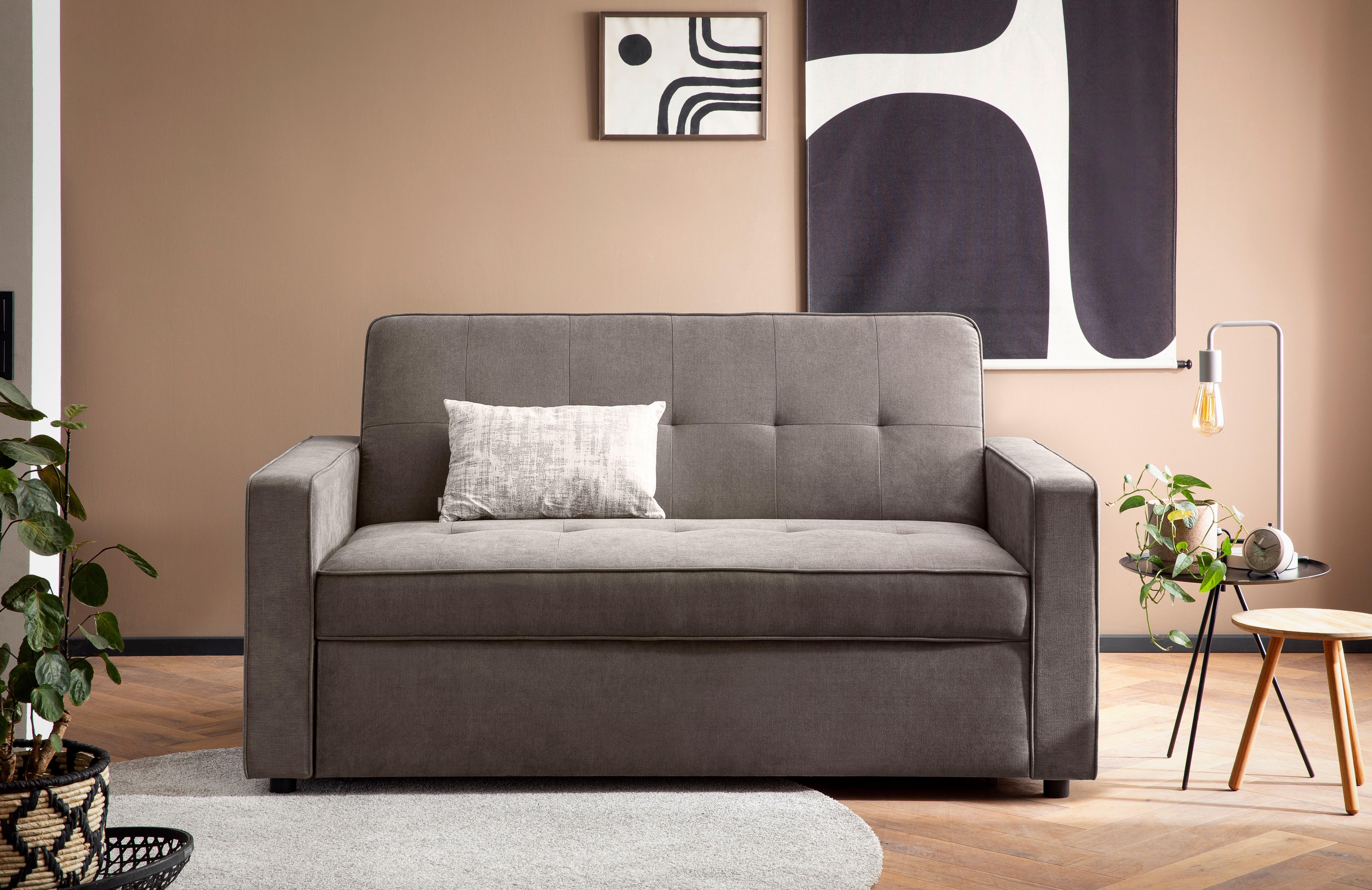 Sofa Na Razvlačenje Haze - siva, Trend (162/90/89cm) - Modern Living