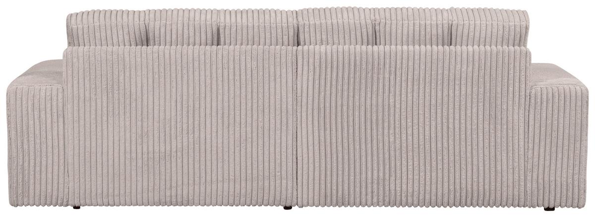 2-Sitzer-Sofa Second Date Naturfarben B: 226cm - Schwarz/Naturfarben, Design, Kunststoff/Textil (226/78/99cm) - Livetastic