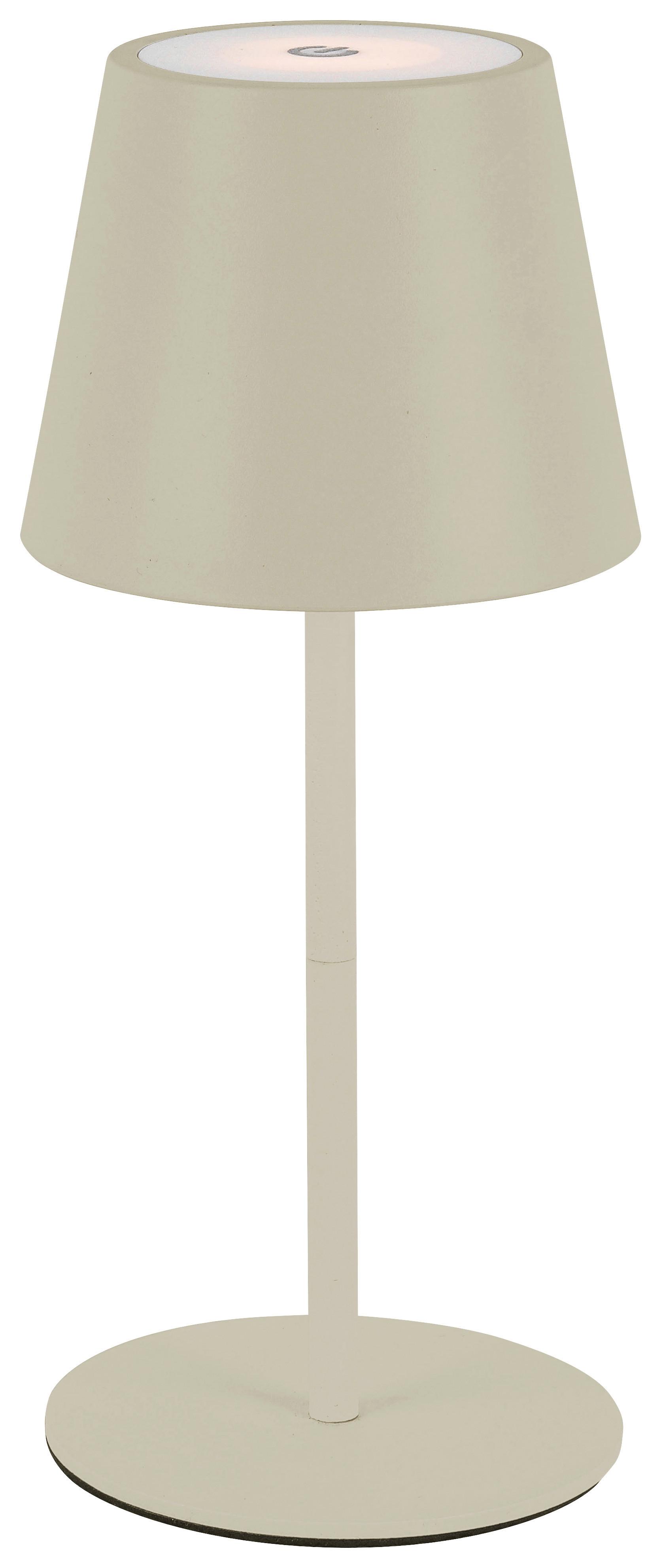 PORTABEL LAMPA NOEMI - sandfärgad, Klassisk, metall/plast (10,5/17-36cm) - Mömax