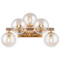 Wandleuchte Dallas Goldfarben max. 28 Watt - Goldfarben, Trend, Glas/Metall (23/24/38cm) - MAYTONI