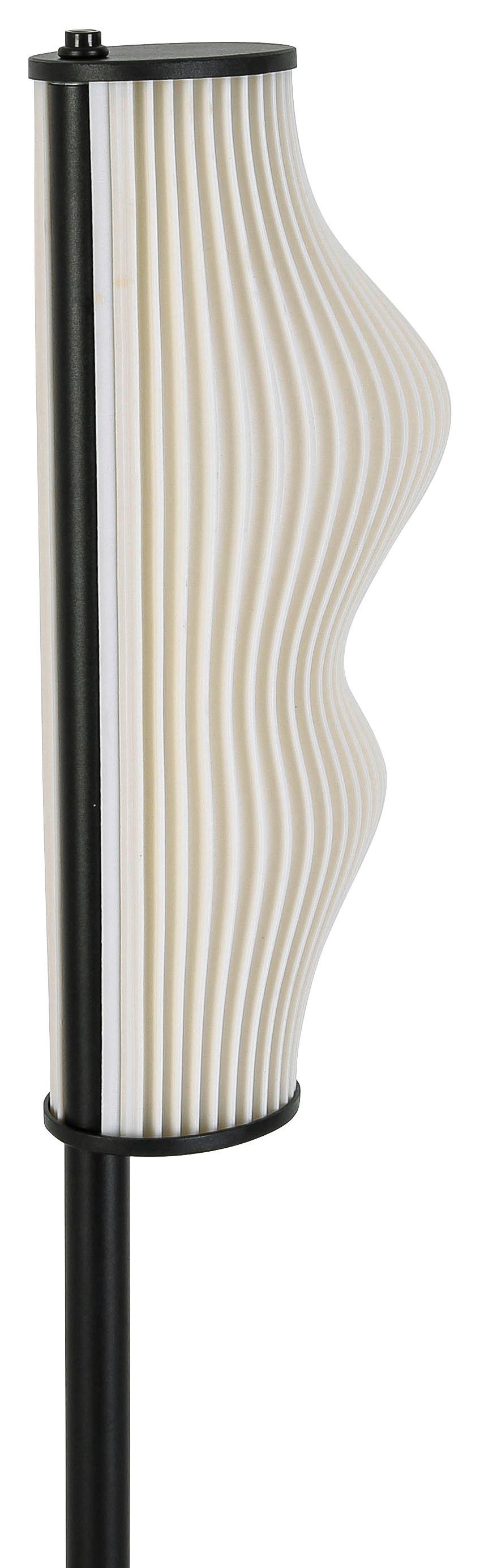 LED-BORDSLAMPA LASERI - vit/svart, Klassisk, metall/plast (20/14/55cm) - Mömax