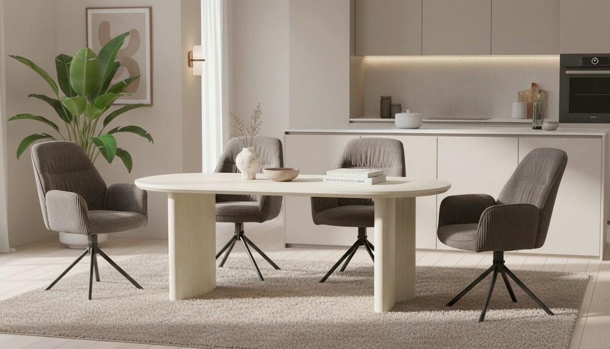 Jedilna Miza Molde, Bež, 180x90 - barve hrasta/bež, Moderno, kamen/leseni material (180/90/76cm) - P & B