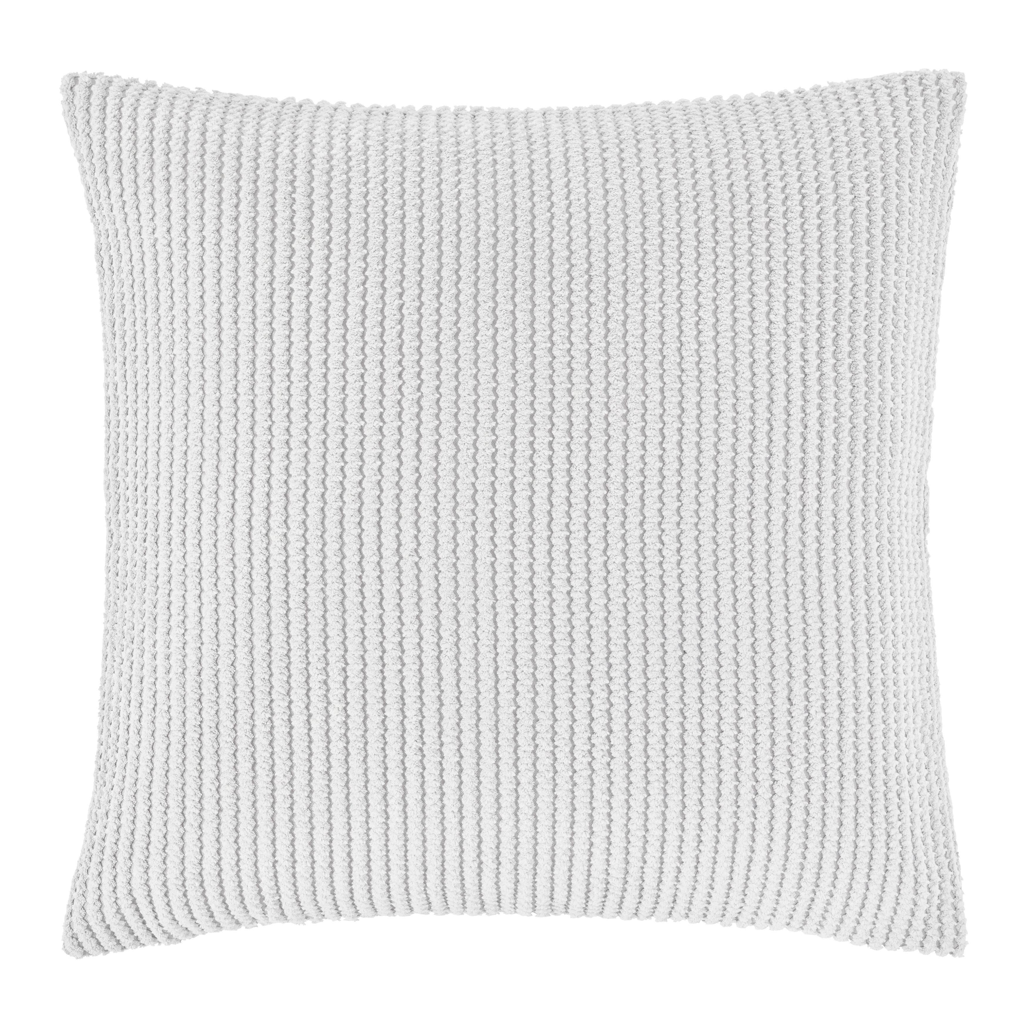 Prevleka Blazine Maxima, Sivobela - naravne barve, Konvencionalno, tekstil (50/50cm) - Mömax