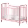 Gitterbett Bronxx ca. 60x120 cm Pink Matt - Pink, ROMANTIK / LANDHAUS, Metall (60/120cm) - MID.YOU
