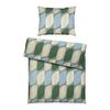 Posteljina Gala 140x200/60x80cm - zelena/boje petroleja, tekstil (140/200cm) - Mömax