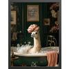 TAVLA VOUS I - beige/svart, papper/trämaterial (30/40cm) - Mömax