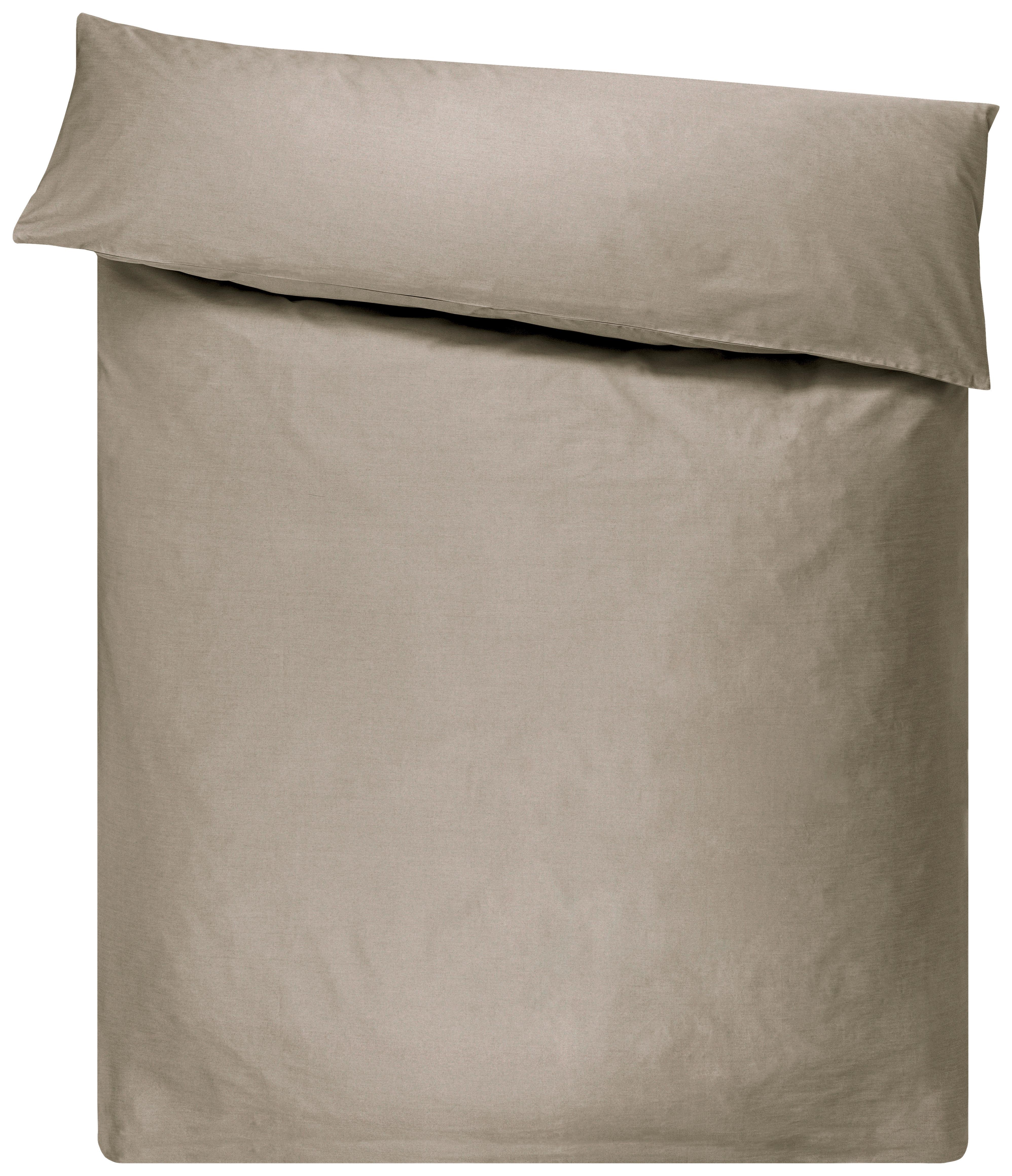 DUVETBEZUG LINA - Anthrazit, Textil (160/210cm)