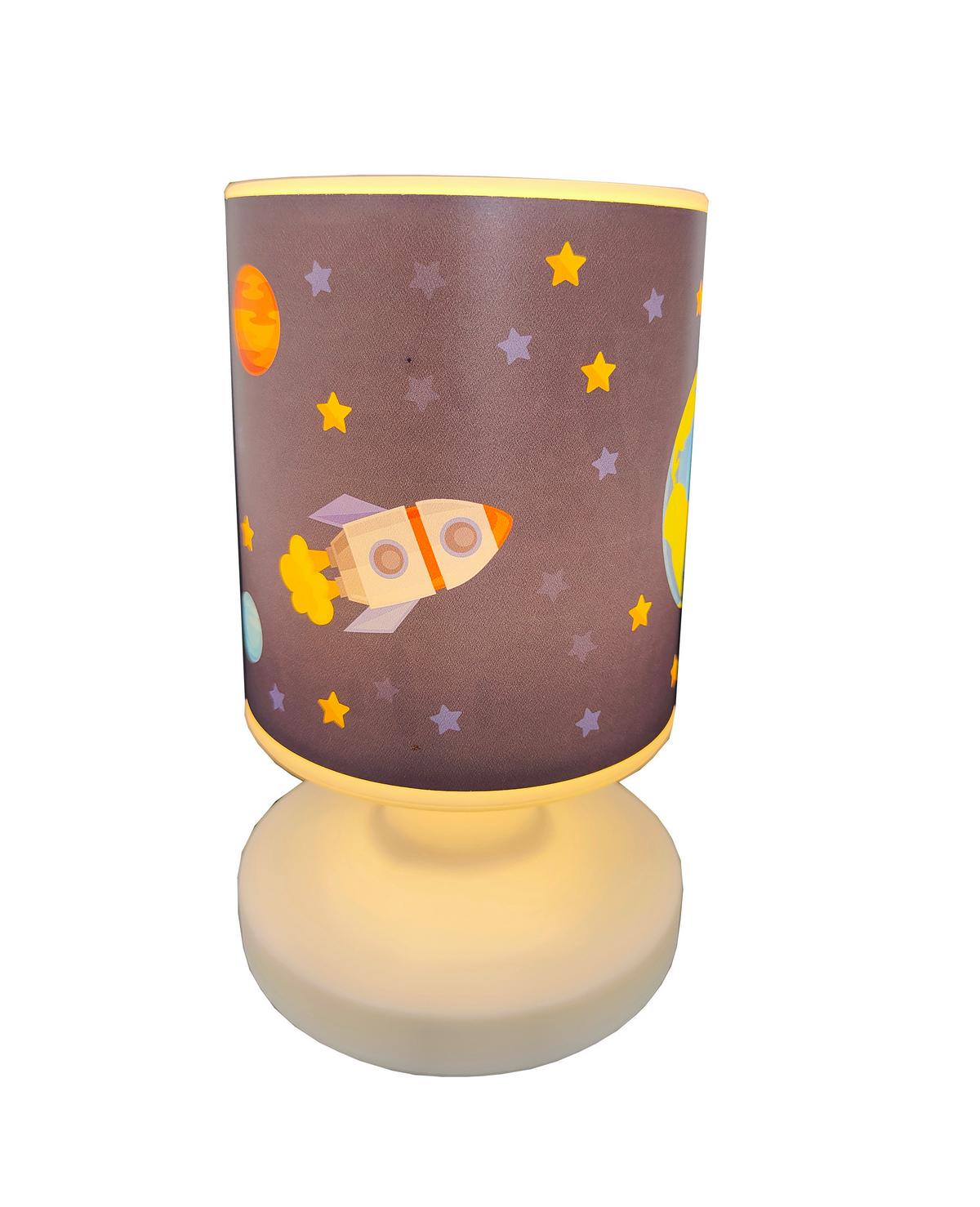 LAMPA STOŁOWA DZIECIĘCA 2013 - KOSMOS - różnokolorowy, Basics, tworzywo sztuczne (13/13/20cm)