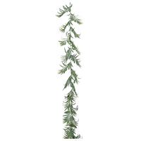 Műnövény Girland - szürke/zöld, Konventionell, műanyag (182cm) - Mömax
