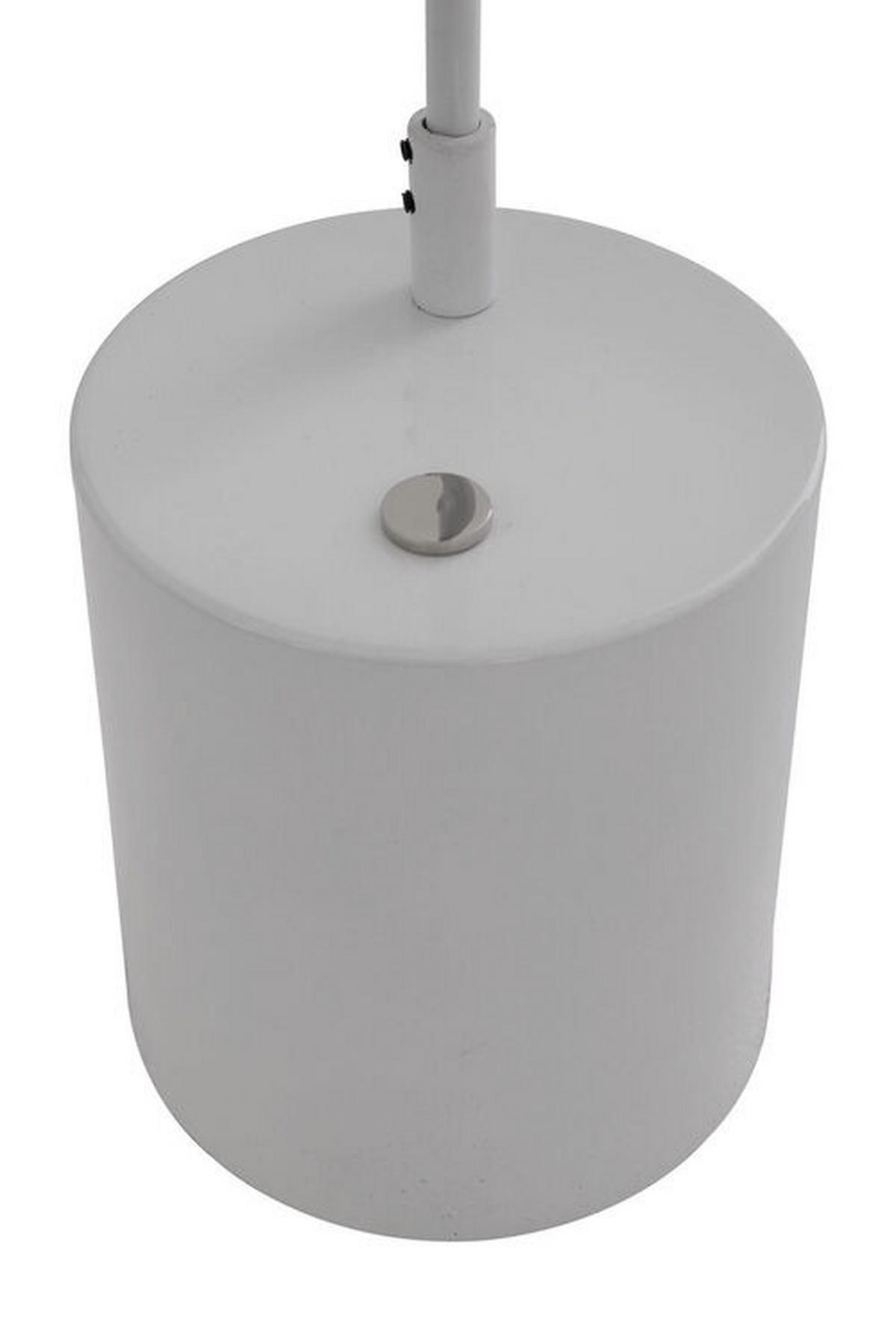 SCHMINKSPIEGEL EVFKD-WHT-SIV - Weiss/Silberfarben, Lifestyle, Glas/Metall (41/75/14cm) - Kayoom