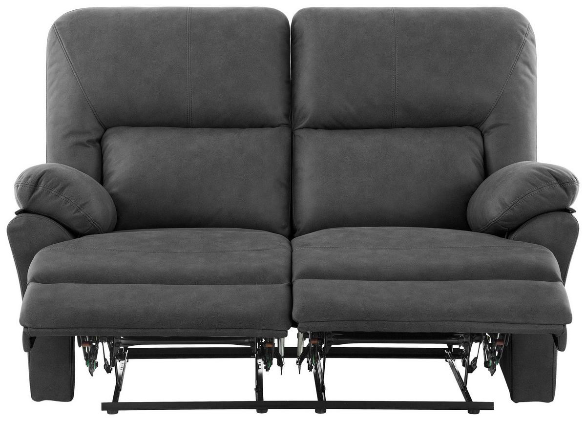 Dvosed Clara, Siva - siva, Basics, tekstil (145/103/93cm) - Livetastic