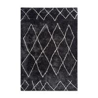 Hochflorteppich Orlando - Anthrazit, Design, Textil (160/230cm) - Kayoom