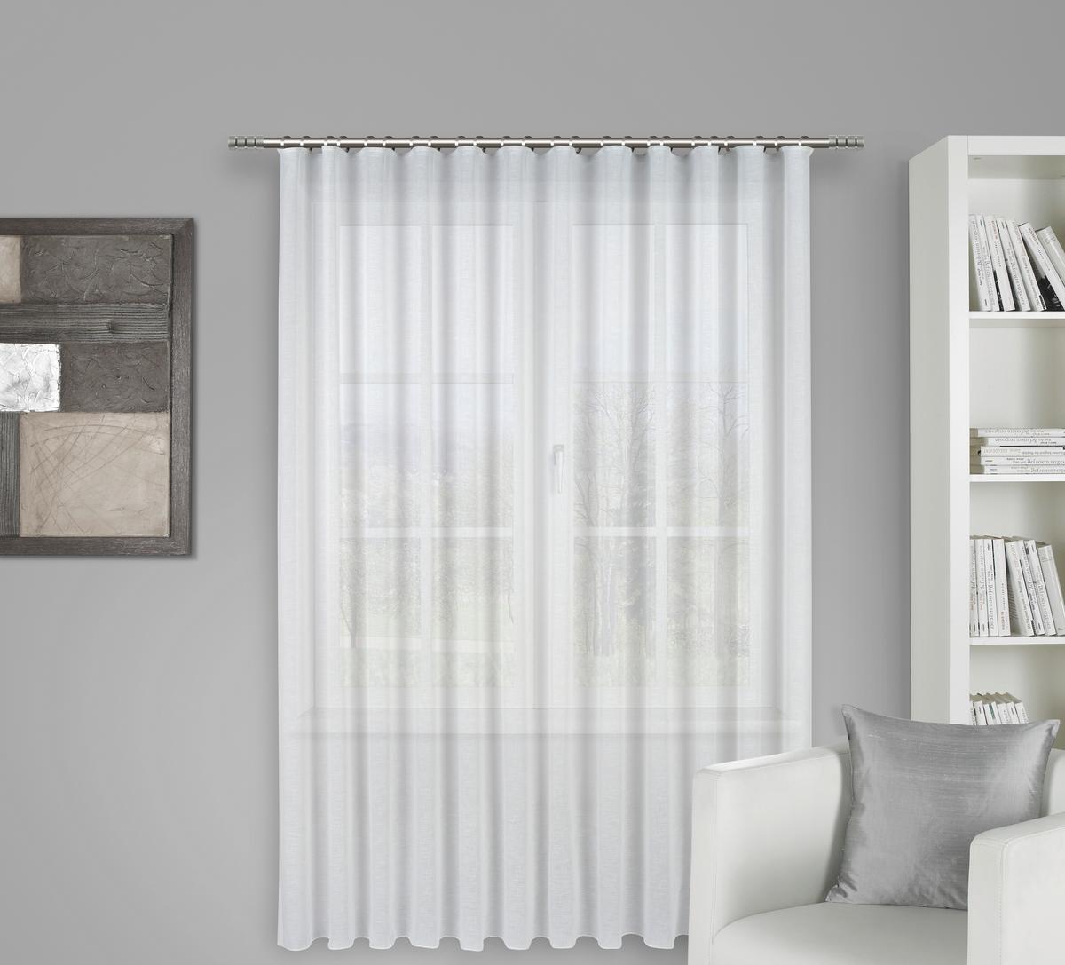 FIRANA GOTOWA LAYLA - biały, Konventionell, tkanina (300/225cm) - Esposa