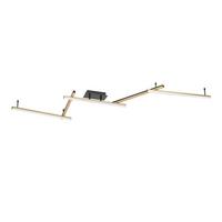 LAMPA SUFITOWA LED 300291_RIMINI - czarny/kolor klonowy, Basics, tworzywo sztuczne/metal (220/12/11cm) - Eglo