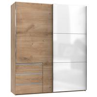 Ormar S Kliznim Vratima Level 36c - bijela/boje hrasta, Moderno, drvni materijal (200/236/65cm) - Modern Living