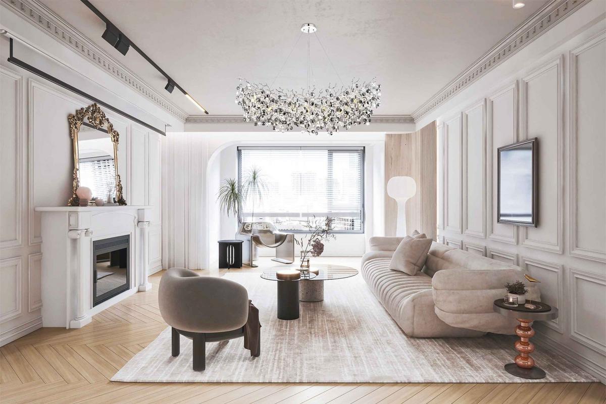 LAMPA WISZĄCA IPSWICH *SBN* - kolor chromowy, Lifestyle, metal/szkło (120/44/150cm) - Novel