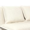 BÄDDSOFFA MACY - vit, Modern, metall/textil (141/68/87cm) - Bessagi Home