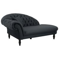 RECAMIER CUPIDO - antracit, Design, textil (216/91/103cm) - Mömax