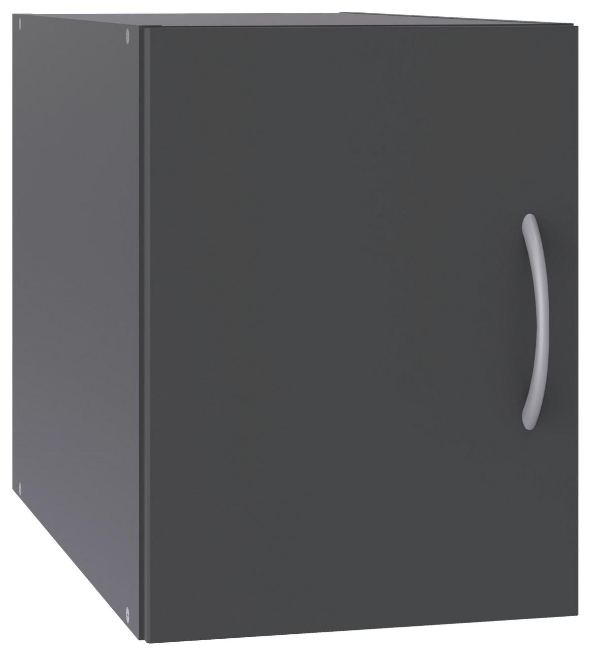 Szekrényrátét Mrk - grafitszürke/alumíniumszínű, Konventionell, műanyag/faalapú anyag (30/40/54cm) - Mömax