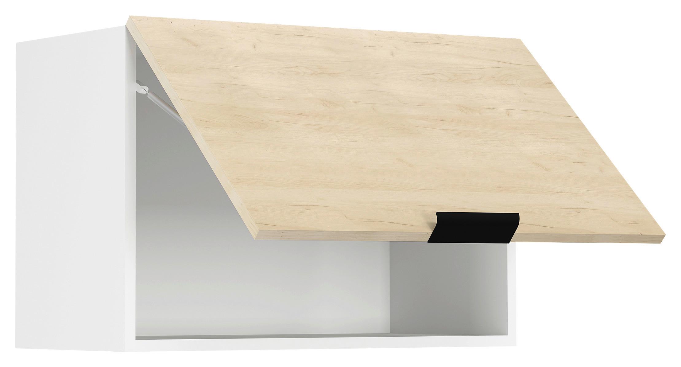 KÜCHENOBERSCHRANK FASOLA - Honigeiche/Weiss, Trend, Holzwerkstoff/Kunststoff (60/40/31cm) - MID.YOU