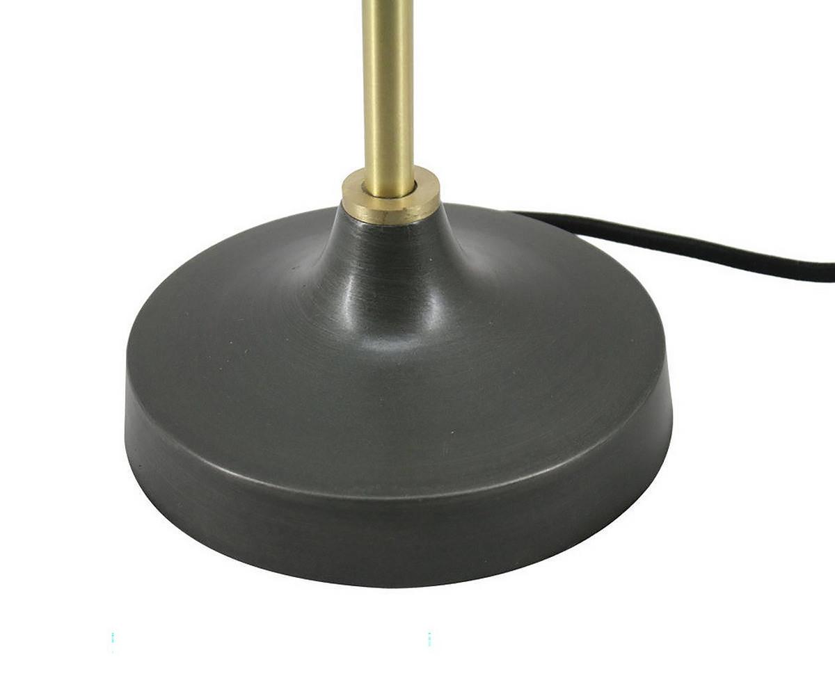 Tischleuchte Tischlampe Carlea 287 - Goldfarben/Schwarz, Trend, Metall (115/15/58cm) - Kayoom