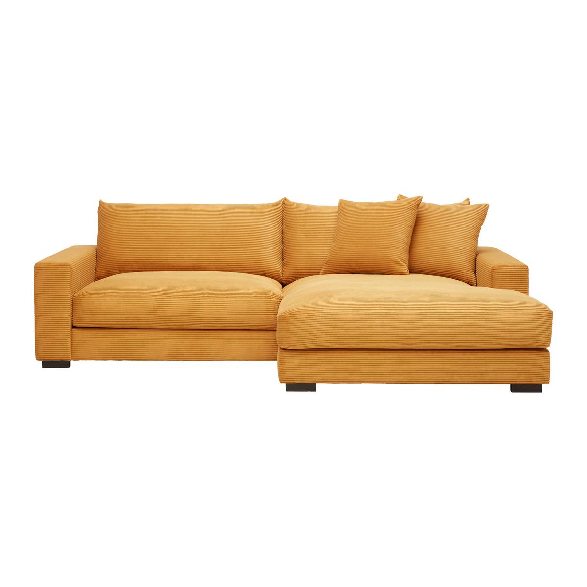 Coltar PEDRO - galben muștar, Modern, textil (265/180cm) - Mömax