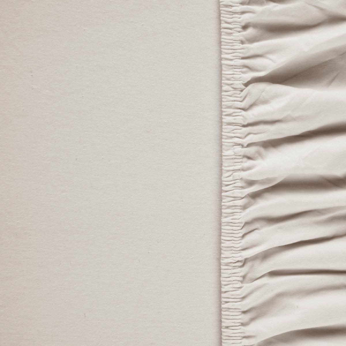 Gumis Lepedő Basic - bézs, Modern, textil (90/200cm) - Modern Living
