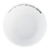 Müslischale Graffiti Schwarz/Weiß Ø ca. 15cm - Schwarz/Weiß, MODERN, Keramik (15cm) - Mömax