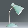 Tischleuchte Elif, max. 60 Watt - Mintgrün/Grau, ROMANTIK / LANDHAUS, Metall (35cm)