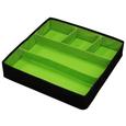 Vstavek za nakit LADI - črna/zelena, Moderno, tekstil (38/8/38cm) - Mömax modern living Vstavek za nakit LADI - črna/zelena, Moderno, tekstil (38/8/38cm) - Mömax modern living