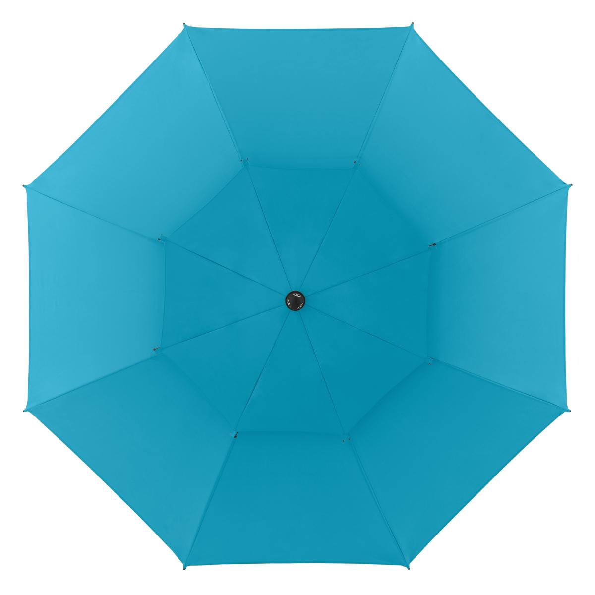 Sonnenschirm GS Windprofi Neo 200 Hellblau/Anthrazit - Anthrazit/Hellblau, KONVENTIONELL, Textil/Metall (200/238cm) - Doppler
