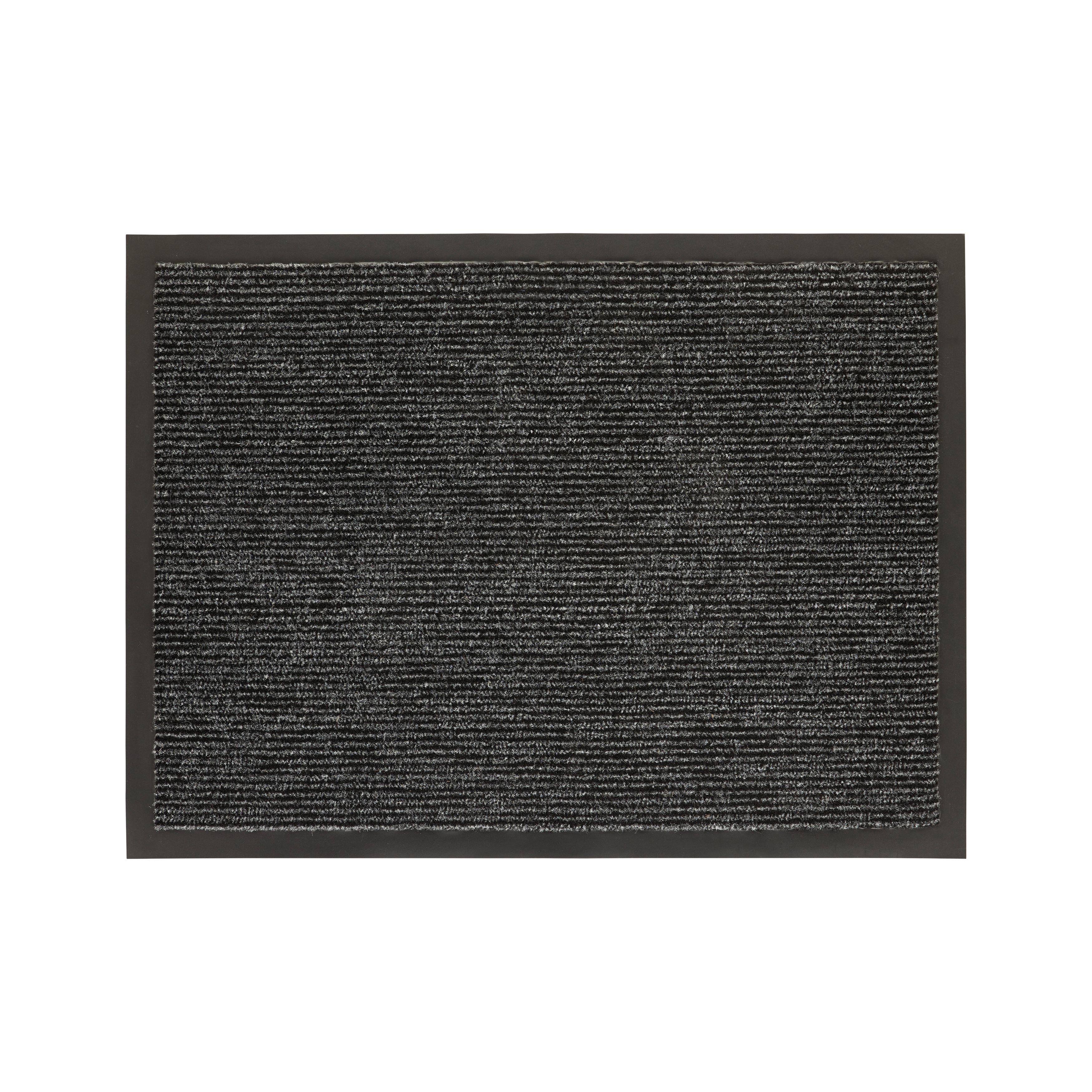 Fußmatte Maxi 1 Anthrazit ca. 40x60cm - Anthrazit, Basics, Kunststoff (40/60cm) - Modern Living