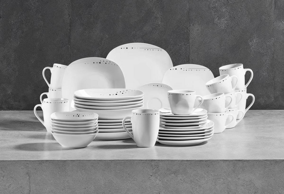 KOMBISERVICE KOMBISERVICE, 929800 - Weiss, Basics, Keramik - Mäser