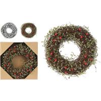 Koszorú Berries - műanyag (29/7cm)