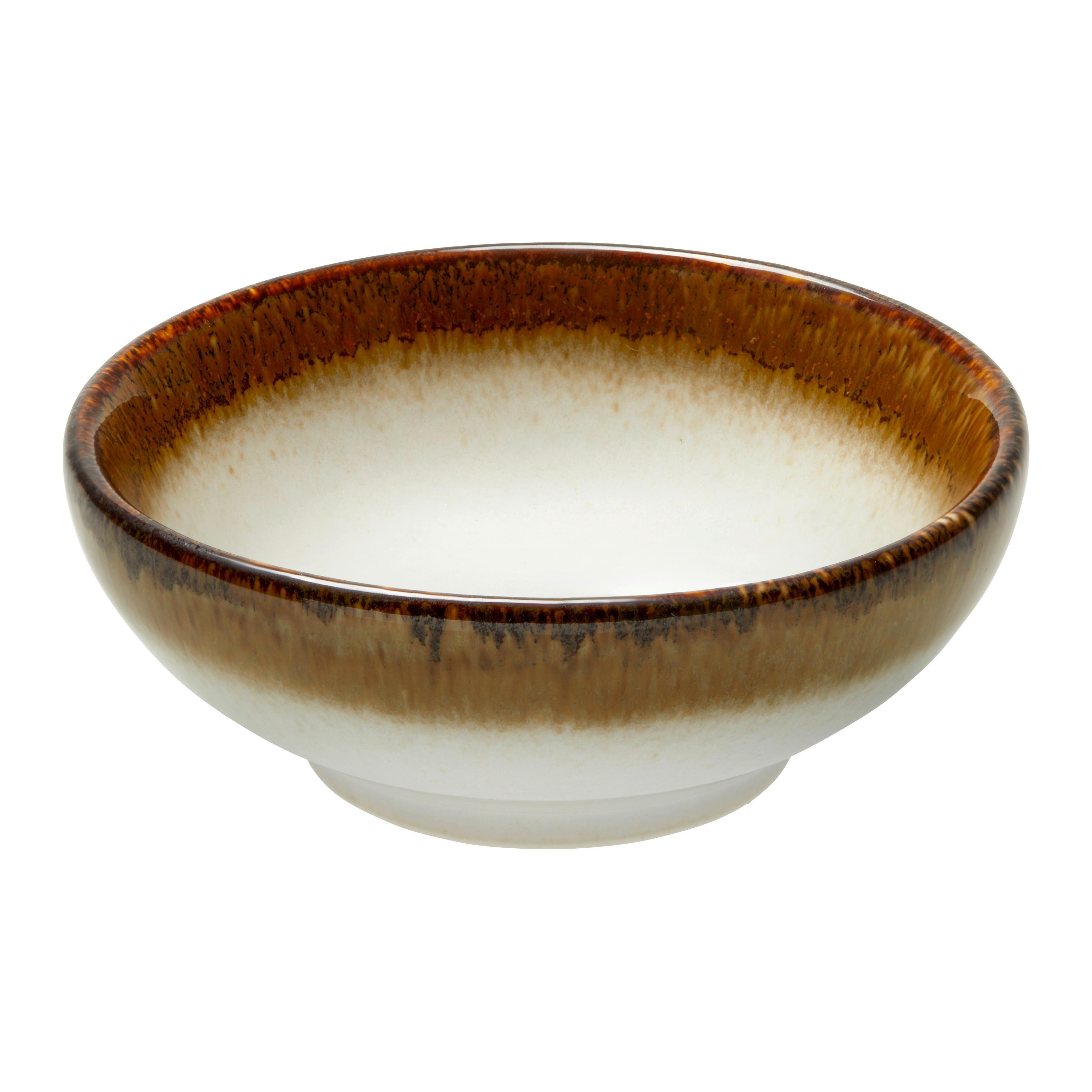 Dipschale Cascade Braun Ø ca. 8cm - Braun, Modern, Keramik (8/3cm) - Creatable