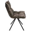 STOL CARLA - brun/svart, Trend, metall/trä (60/92/66cm) - Mömax