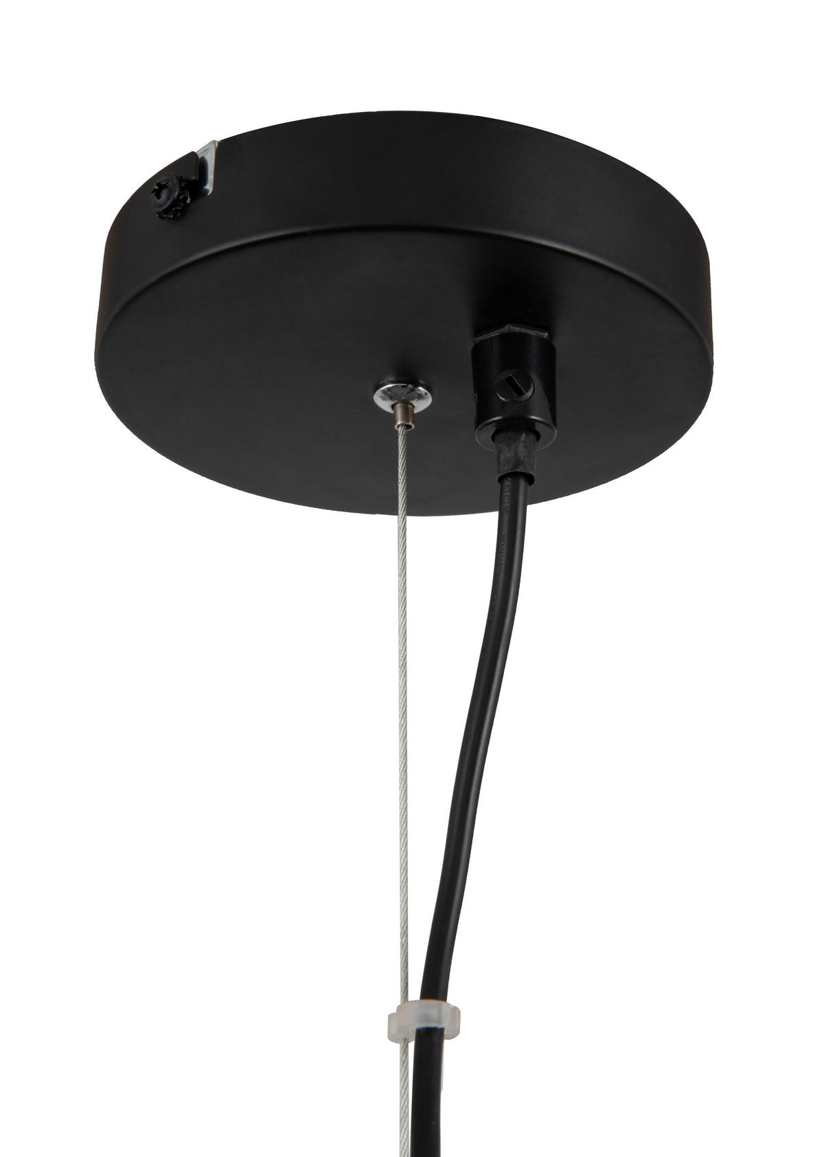 LAMPA WISZĄCA SHARLI - czarny, Trend, metal (148/110/159cm) - Novel