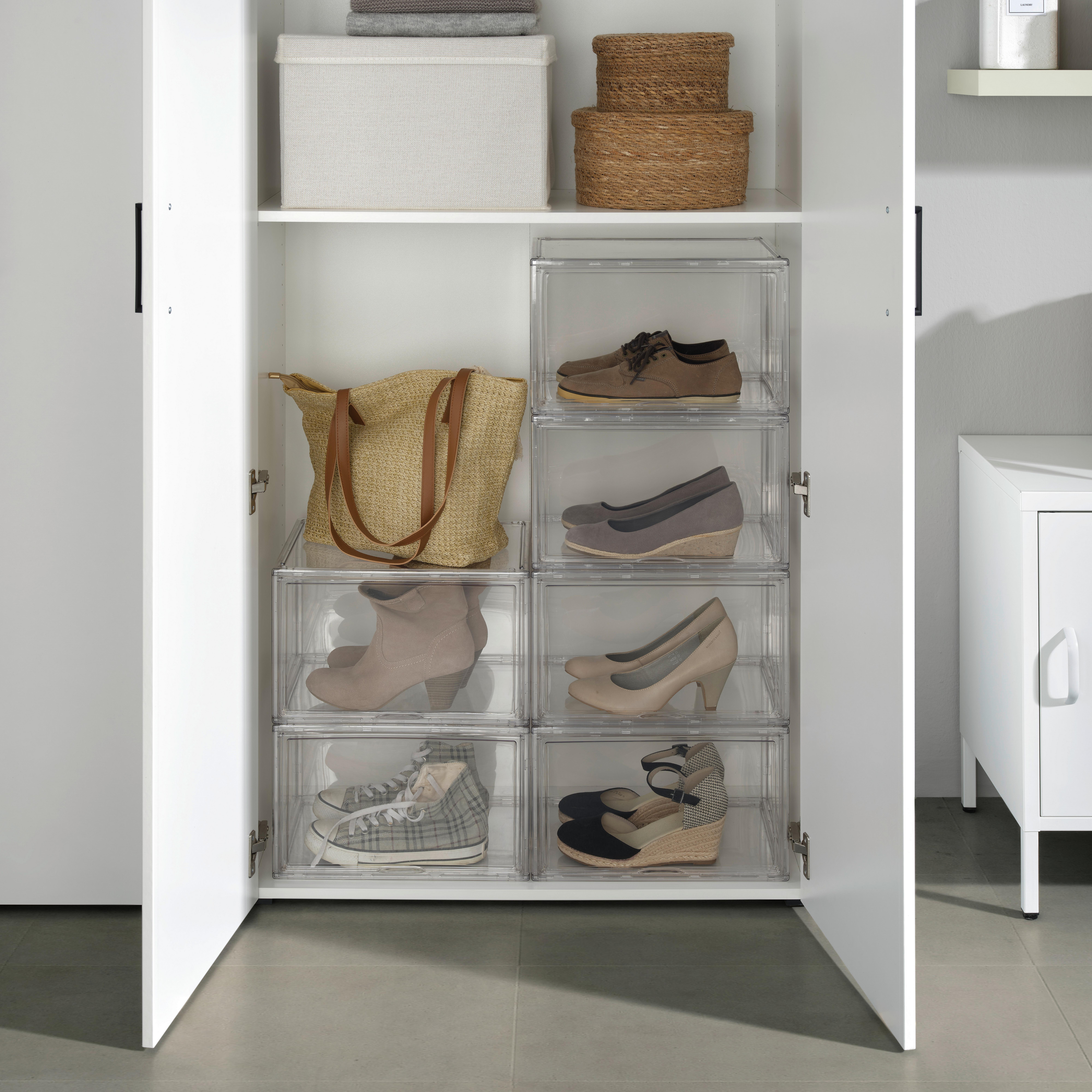 SKOLÅDA LARISSA -EXT- - klar, Klassisk, plast (36/23/27cm) - Modern Living